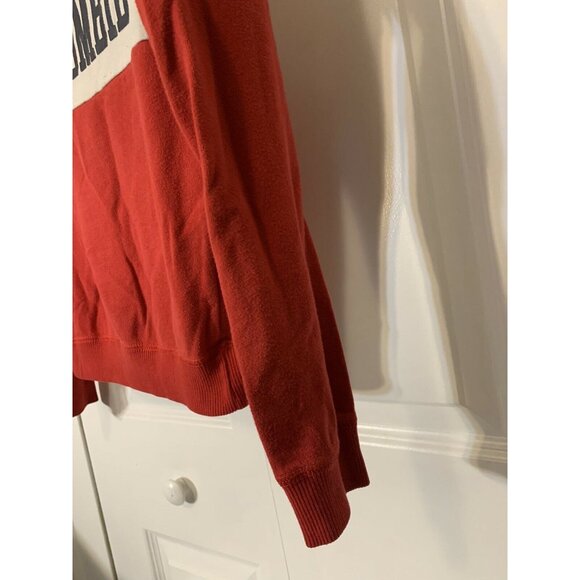 Abercrombie Kids Red Sz 11/12 Sweatshirt long sleeve t shirt pullover - Picture 4 of 5